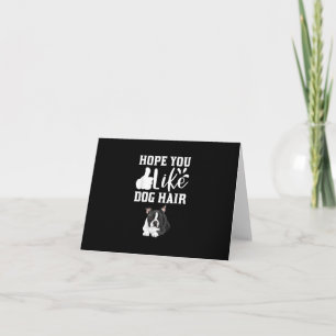 Cartão De Agradecimento Espero Que Você Goste De Cabelo De Cão Engraçad