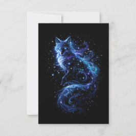Cartão De Agradecimento Espírito da Raposa Celestial