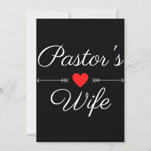 Cartão De Agradecimento Esposa do Pastor