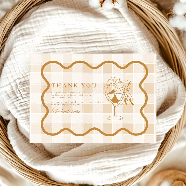 Cartão De Agradecimento Espresso Martini Love está criando Chá de panela (Criador carregado)