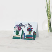 Estante de Livros em Tons de Joia Livros e Flores