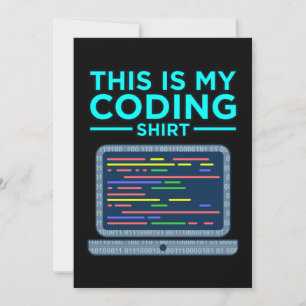 Cartão De Agradecimento Este é o meu computador de programação de codifica
