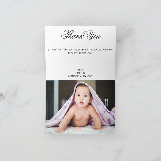 Cartão De Agradecimento Estilo de Pintura Impressionista do Virgo e Dourad (Interior)