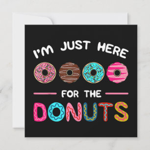 Cartão De Agradecimento Estou aqui para as Rosquinhas Doçura Dough