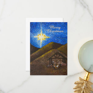 Cartão De Agradecimento Estrela do Norte