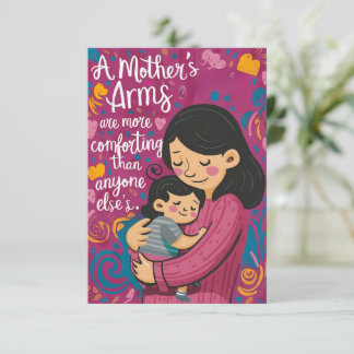 Cartão De Agradecimento "Eternal Bonds: Boas-vindas ao Dia de as mães