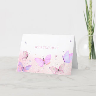 Cartão De Agradecimento Etiqueta de Comida dobrada