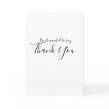 Eu apenas quis dizer o obrigado você