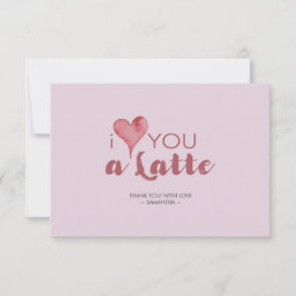 Cartão De Agradecimento Eu Te Amo Namorados Latino Obrigado