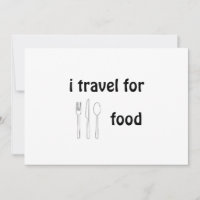 Eu Viagem para a Comida - Foodie é a vida! T-Shirt