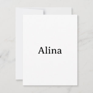 Cartão De Agradecimento excluir texto adicionar próprio desenho 4,25"x5,5"