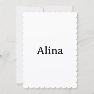 Cartão De Agradecimento excluir texto adicionar próprio desenho 5" x 7" Fl