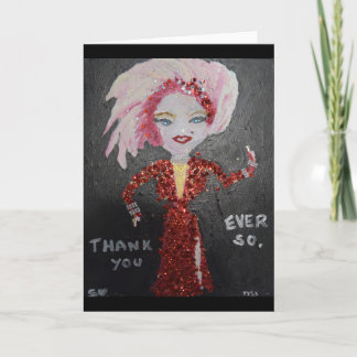 Cartão De Agradecimento Fabulous Set of "Thank You" cards that sparkle