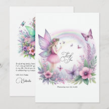 Fada Borboleta Jardim Flautter Chá de fraldas