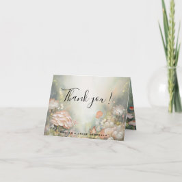 Cartão De Agradecimento Fairy Tale Woodland Fairycore Romance