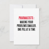 Farmacêuticos: Fazendo seus problemas menores, um