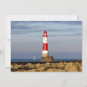 Cartão De Agradecimento Faróis Farol de Beachy Head Inglaterra