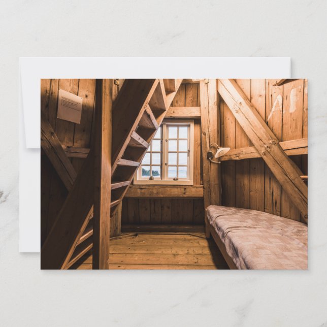 Cartão De Agradecimento Faróis | Lago Vanern Suecia interior (Frente)