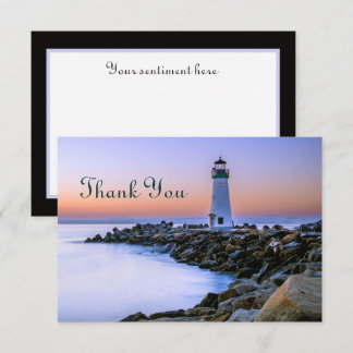 Cartão De Agradecimento farol para qualquer propósito fofo