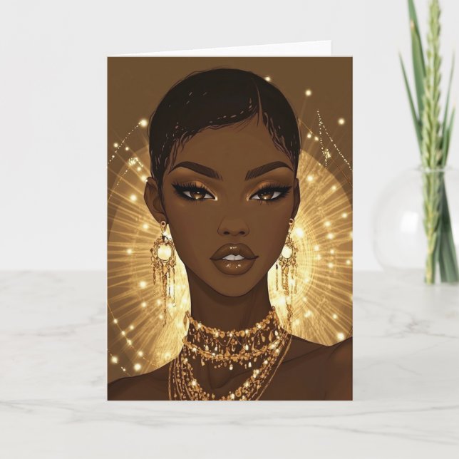 CARTÃO DE AGRADECIMENTO FASHION-ESQUE #3 (Frente)