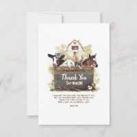 Fazenda Aniversário Obrigado Foto