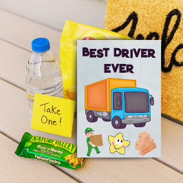 Cartão De Agradecimento FedEx UPS Amazon Driver Card With Editable Text