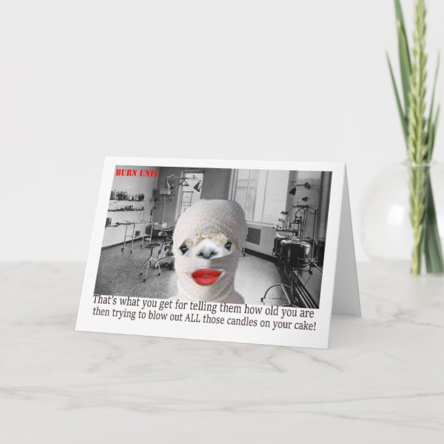 Cartão De Agradecimento Feliz aniversário (Frente)