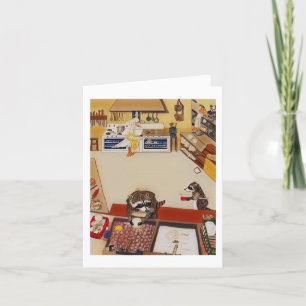 Cartão De Agradecimento Feliz aniversário 🎉 🎁 🎈 