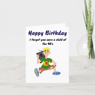 Cartão De Agradecimento Feliz aniversário