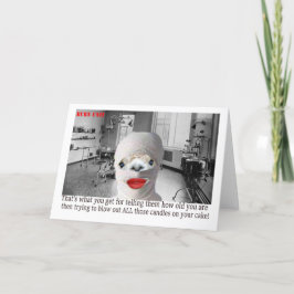 Cartão De Agradecimento Feliz aniversário