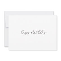 Feliz aniversário simplesmente