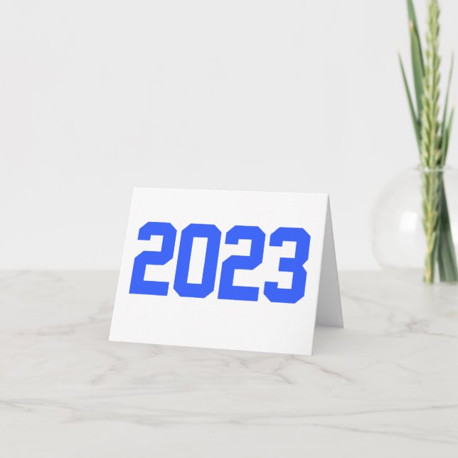 Cartão De Agradecimento Feliz ano novo 2023 - Ano Novo 2023 (Frente)
