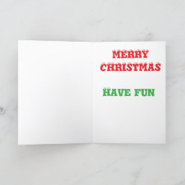 Cartão De Agradecimento Feliz natal esquilo