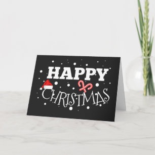 Cartão De Agradecimento Feliz Natal Gift Xmas