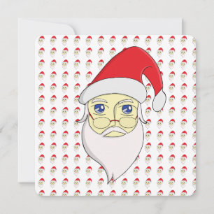 Cartão De Agradecimento Feliz Natal Papai Noel