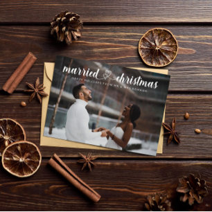 Cartão De Agradecimento Feriado de Foto de Corações Entusimesados de Nat