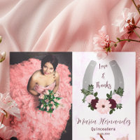 Ferradura Floral Ocidental Quinceanera