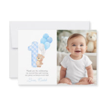 Festa de aniversário Beary First Teddy Bear Boy