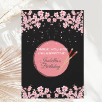 Festa de aniversário de Janto Japonês Hibachi