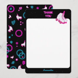 Cartão De Agradecimento Festa de aniversário do cilindro de guiamento do n