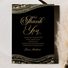 Festa de aniversário Dourada de Agate Elegante