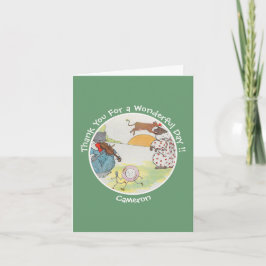 Cartão De Agradecimento Festa de Aniversário Hey Diddle Diddle Coleção