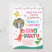 Festa de Aniversário Infantil de Dinossauro Dino M