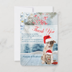 Cartão De Agradecimento Festa de Férias do Aquecimento da Casa Obrigado