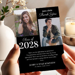 Cartão De Agradecimento Festa de formatura da junta Sibel