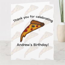 Festa de Pizza Obrigado
