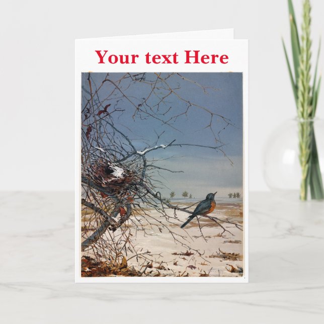 Cartão De Agradecimento Fidelia Bridges (Frente)