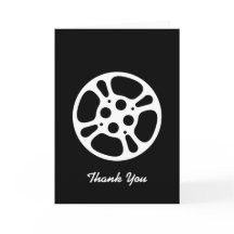 Film Reel / Movie Reel Thank-You Card