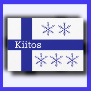 Cartão De Agradecimento Finlandês