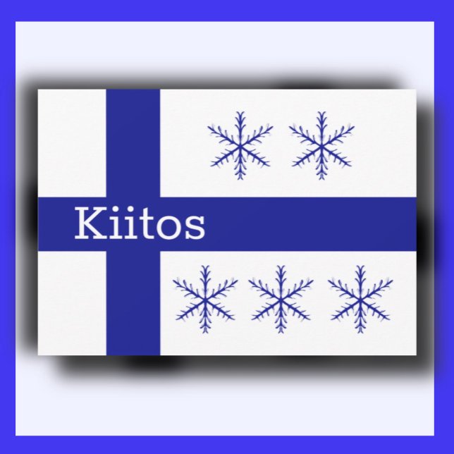 Cartão De Agradecimento Finlandês (Criador carregado)